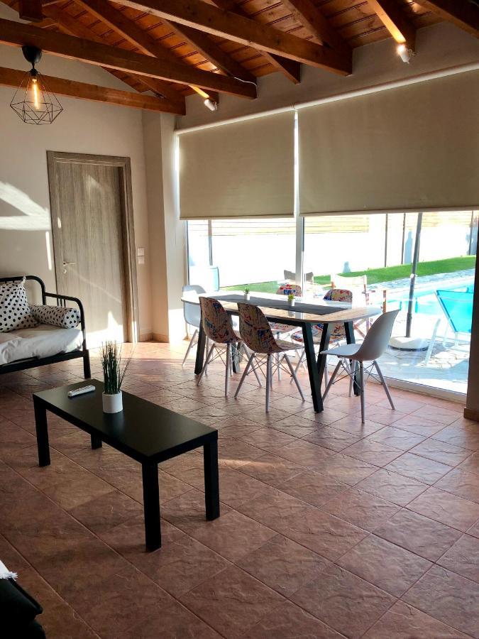 Sunlit Pool House Villa Posidhonía Екстериор снимка